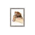 Picture of Sleeping Tiger _GroupedProduct_Rectangle_Portrait_Mini_ _GroupedProduct_Rectangle_Portrait_Framed_Matted_