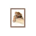 Picture of Sleeping Tiger _GroupedProduct_Rectangle_Portrait_Mini_ _GroupedProduct_Rectangle_Portrait_Framed_Matted_