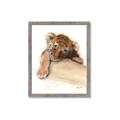 Picture of Sleeping Tiger _GroupedProduct_Rectangle_Portrait_Mini_ _GroupedProduct_Rectangle_Portrait_Framed_Matted_
