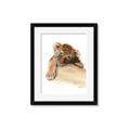 Picture of Sleeping Tiger _GroupedProduct_Rectangle_Portrait_Mini_ _GroupedProduct_Rectangle_Portrait_Framed_Matted_