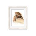 Picture of Sleeping Tiger _GroupedProduct_Rectangle_Portrait_Mini_ _GroupedProduct_Rectangle_Portrait_Framed_Matted_