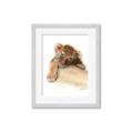 Picture of Sleeping Tiger _GroupedProduct_Rectangle_Portrait_Mini_ _GroupedProduct_Rectangle_Portrait_Framed_Matted_