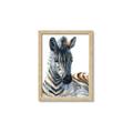 Picture of Sleeping Zebra _GroupedProduct_Rectangle_Portrait_Mini_ _GroupedProduct_Rectangle_Portrait_Framed_Matted_