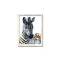 Picture of Sleeping Zebra _GroupedProduct_Rectangle_Portrait_Mini_ _GroupedProduct_Rectangle_Portrait_Framed_Matted_