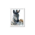 Picture of Sleeping Zebra _GroupedProduct_Rectangle_Portrait_Mini_ _GroupedProduct_Rectangle_Portrait_Framed_Matted_