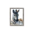 Picture of Sleeping Zebra _GroupedProduct_Rectangle_Portrait_Mini_ _GroupedProduct_Rectangle_Portrait_Framed_Matted_