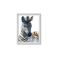 Picture of Sleeping Zebra _GroupedProduct_Rectangle_Portrait_Mini_ _GroupedProduct_Rectangle_Portrait_Framed_Matted_