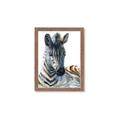 Picture of Sleeping Zebra _GroupedProduct_Rectangle_Portrait_Mini_ _GroupedProduct_Rectangle_Portrait_Framed_Matted_