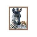 Picture of Sleeping Zebra _GroupedProduct_Rectangle_Portrait_Mini_ _GroupedProduct_Rectangle_Portrait_Framed_Matted_