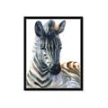 Picture of Sleeping Zebra _GroupedProduct_Rectangle_Portrait_Mini_ _GroupedProduct_Rectangle_Portrait_Framed_Matted_