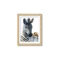 Picture of Sleeping Zebra _GroupedProduct_Rectangle_Portrait_Mini_ _GroupedProduct_Rectangle_Portrait_Framed_Matted_