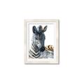 Picture of Sleeping Zebra _GroupedProduct_Rectangle_Portrait_Mini_ _GroupedProduct_Rectangle_Portrait_Framed_Matted_