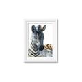 Picture of Sleeping Zebra _GroupedProduct_Rectangle_Portrait_Mini_ _GroupedProduct_Rectangle_Portrait_Framed_Matted_