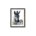 Picture of Sleeping Zebra _GroupedProduct_Rectangle_Portrait_Mini_ _GroupedProduct_Rectangle_Portrait_Framed_Matted_