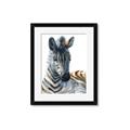 Picture of Sleeping Zebra _GroupedProduct_Rectangle_Portrait_Mini_ _GroupedProduct_Rectangle_Portrait_Framed_Matted_