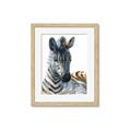 Picture of Sleeping Zebra _GroupedProduct_Rectangle_Portrait_Mini_ _GroupedProduct_Rectangle_Portrait_Framed_Matted_