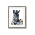 Picture of Sleeping Zebra _GroupedProduct_Rectangle_Portrait_Mini_ _GroupedProduct_Rectangle_Portrait_Framed_Matted_