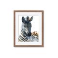 Picture of Sleeping Zebra _GroupedProduct_Rectangle_Portrait_Mini_ _GroupedProduct_Rectangle_Portrait_Framed_Matted_