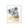 Picture of Sleeping Koala II  _GroupedProduct_Rectangle_Portrait_Mini_ _GroupedProduct_Rectangle_Portrait_Framed_Matted_