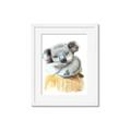 Picture of Sleeping Koala II  _GroupedProduct_Rectangle_Portrait_Mini_ _GroupedProduct_Rectangle_Portrait_Framed_Matted_