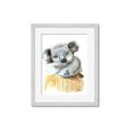 Picture of Sleeping Koala II  _GroupedProduct_Rectangle_Portrait_Mini_ _GroupedProduct_Rectangle_Portrait_Framed_Matted_