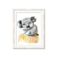 Picture of Sleeping Koala II  _GroupedProduct_Rectangle_Portrait_Mini_ _GroupedProduct_Rectangle_Portrait_Framed_Matted_