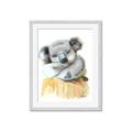 Picture of Sleeping Koala II  _GroupedProduct_Rectangle_Portrait_Mini_ _GroupedProduct_Rectangle_Portrait_Framed_Matted_