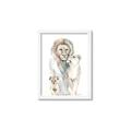 Picture of Lion Fam  _GroupedProduct_Rectangle_Portrait_Mini_ _GroupedProduct_Rectangle_Portrait_Framed_Matted_