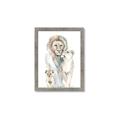 Picture of Lion Fam  _GroupedProduct_Rectangle_Portrait_Mini_ _GroupedProduct_Rectangle_Portrait_Framed_Matted_