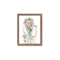 Picture of Lion Fam  _GroupedProduct_Rectangle_Portrait_Mini_ _GroupedProduct_Rectangle_Portrait_Framed_Matted_