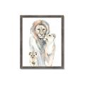 Picture of Lion Fam  _GroupedProduct_Rectangle_Portrait_Mini_ _GroupedProduct_Rectangle_Portrait_Framed_Matted_