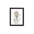 Picture of Lion Fam  _GroupedProduct_Rectangle_Portrait_Mini_ _GroupedProduct_Rectangle_Portrait_Framed_Matted_