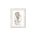 Picture of Lion Fam  _GroupedProduct_Rectangle_Portrait_Mini_ _GroupedProduct_Rectangle_Portrait_Framed_Matted_