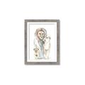 Picture of Lion Fam  _GroupedProduct_Rectangle_Portrait_Mini_ _GroupedProduct_Rectangle_Portrait_Framed_Matted_