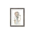 Picture of Lion Fam  _GroupedProduct_Rectangle_Portrait_Mini_ _GroupedProduct_Rectangle_Portrait_Framed_Matted_