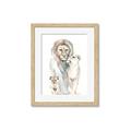 Picture of Lion Fam  _GroupedProduct_Rectangle_Portrait_Mini_ _GroupedProduct_Rectangle_Portrait_Framed_Matted_