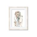 Picture of Lion Fam  _GroupedProduct_Rectangle_Portrait_Mini_ _GroupedProduct_Rectangle_Portrait_Framed_Matted_