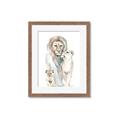 Picture of Lion Fam  _GroupedProduct_Rectangle_Portrait_Mini_ _GroupedProduct_Rectangle_Portrait_Framed_Matted_