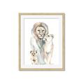 Picture of Lion Fam  _GroupedProduct_Rectangle_Portrait_Mini_ _GroupedProduct_Rectangle_Portrait_Framed_Matted_