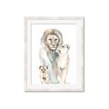 Picture of Lion Fam  _GroupedProduct_Rectangle_Portrait_Mini_ _GroupedProduct_Rectangle_Portrait_Framed_Matted_