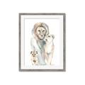 Picture of Lion Fam  _GroupedProduct_Rectangle_Portrait_Mini_ _GroupedProduct_Rectangle_Portrait_Framed_Matted_
