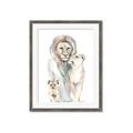 Picture of Lion Fam  _GroupedProduct_Rectangle_Portrait_Mini_ _GroupedProduct_Rectangle_Portrait_Framed_Matted_