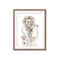 Picture of Lion Fam  _GroupedProduct_Rectangle_Portrait_Mini_ _GroupedProduct_Rectangle_Portrait_Framed_Matted_