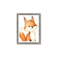 Picture of Woodland Fox _GroupedProduct_Rectangle_Portrait_Mini_ _GroupedProduct_Rectangle_Portrait_Framed_Matted_