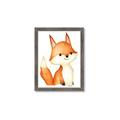 Picture of Woodland Fox _GroupedProduct_Rectangle_Portrait_Mini_ _GroupedProduct_Rectangle_Portrait_Framed_Matted_