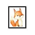 Picture of Woodland Fox _GroupedProduct_Rectangle_Portrait_Mini_ _GroupedProduct_Rectangle_Portrait_Framed_Matted_