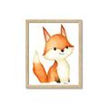 Picture of Woodland Fox _GroupedProduct_Rectangle_Portrait_Mini_ _GroupedProduct_Rectangle_Portrait_Framed_Matted_