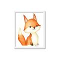 Picture of Woodland Fox _GroupedProduct_Rectangle_Portrait_Mini_ _GroupedProduct_Rectangle_Portrait_Framed_Matted_