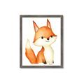 Picture of Woodland Fox _GroupedProduct_Rectangle_Portrait_Mini_ _GroupedProduct_Rectangle_Portrait_Framed_Matted_