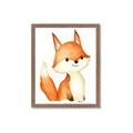 Picture of Woodland Fox _GroupedProduct_Rectangle_Portrait_Mini_ _GroupedProduct_Rectangle_Portrait_Framed_Matted_
